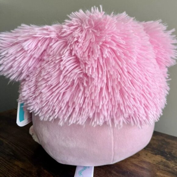 Squishmallows S8 Brina The Bigfoot 8 Soft Pink Plush Collectible Toy - Picture 3 of 3